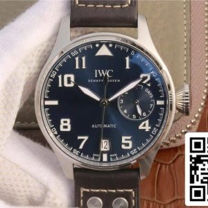 IWC パイロット IW500908 1:1 ベスト・エディション ZFファクトリー ブルー文字盤