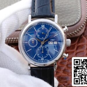 IWC ポートフィノ150周年記念特別モデル IW391023 1:1 ベスト・エディション ZFファクトリー ブルー文字盤