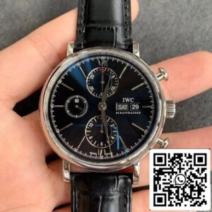 IWC ポートフィノ IW391008 1:1 ベスト・エディション ZFファクトリー ブラック文字盤