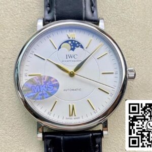 IWC ポートフィノ・ムーンフェイズ IW459401 1:1 ベスト・エディション MKSファクトリー ホワイト文字盤