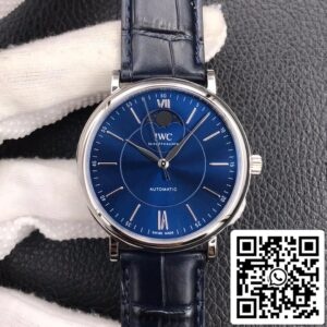 IWC ポートフィノ・ムーンフェイズ IW459402 1:1 ベスト・エディション MKSファクトリー ブルー文字盤