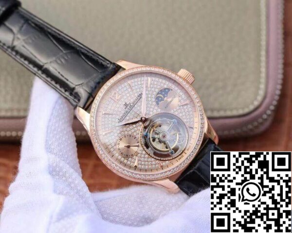 Jaeger LeCoultre Master Complication Toiminnot Todellinen Tourbillon 1 1 Best Edition Sveitsin Käsiveto 3310 Rosegold US Replica Watch 2148 Jaeger-LeCoultre Master Complication Toiminnot Todellinen Tourbillon 1:1 Best Edition Sveitsin Käsiveto 3310 Rosegold