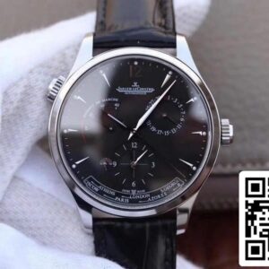 ジャガールクルトマスタージオグラフィック1428421 TWファクトリー1:1ベスト版スイスETA939A/1ブラックダイヤル