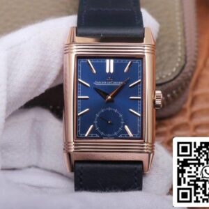 Jaeger LeCoultre Reverso Flip 1:1 Best Edition MG Factory Blue Dial Swiss ETA854A/2