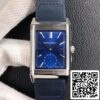 Jaeger LeCoultre Reverso Flip 1 1 Mejor Edición MG Factory Acero Inoxidable Esfera Azul EE.UU. Reloj Replica 9807 Jaeger LeCoultre Reverso Flip 1 1 Mejor Edición MG Factory Acero Inoxidable Esfera Azul
