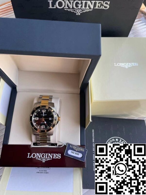 Longines HydroConquest L3 740 3 56 7 L37403567 Лучший 1 1 издание швейцарский оригинал движение США Реплика часы 1256 Longines HydroConquest L3.740.3.56.7 L37403567 Лучший 1:1 издание-швейцарский оригинал движение