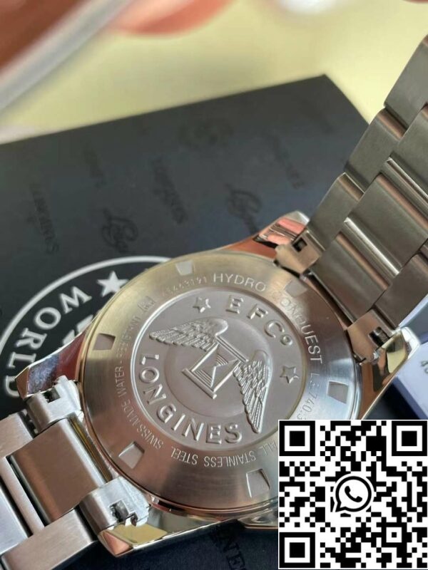 Longines HydroConquest L3 740 3 56 7 L37403567 Лучший 1 1 издание швейцарский оригинал движение США Реплика Смотреть 3787 Longines HydroConquest L3.740.3.56.7 L37403567 Лучший 1:1 издание-Швейцарский оригинал движение
