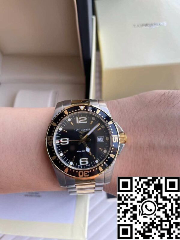 Longines HydroConquest L3 740 3 56 7 L37403567 Лучший 1 1 издание швейцарский оригинал движение США Реплика Смотреть 7401 Longines HydroConquest L3.740.3.56.7 L37403567 Лучший 1:1 издание-Швейцарский оригинал движение