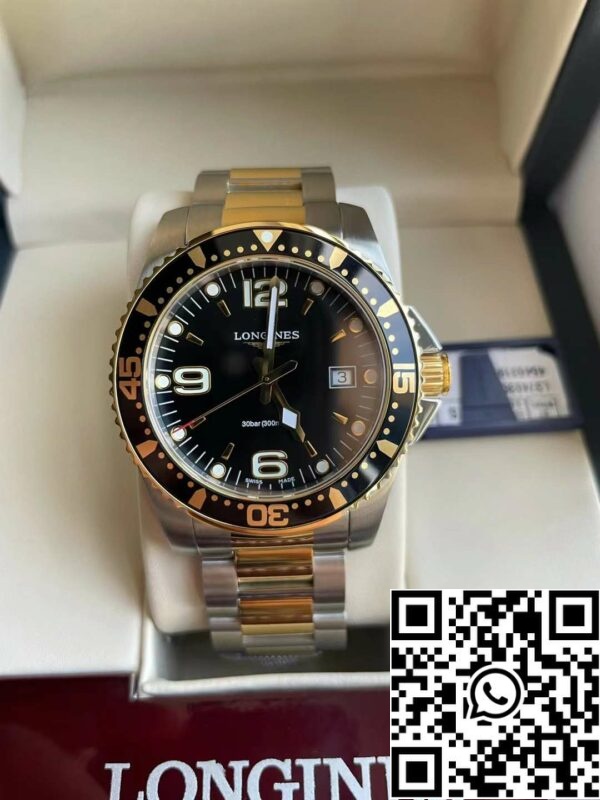 Longines HydroConquest L3 740 3 56 7 L37403567 Лучшее 1:1 издание - швейцарское оригинальное движение Реплика часов США 8191 Longines HydroConquest L3.740.3.56.7 L37403567 Лучшее 1:1 издание - швейцарское оригинальное движение