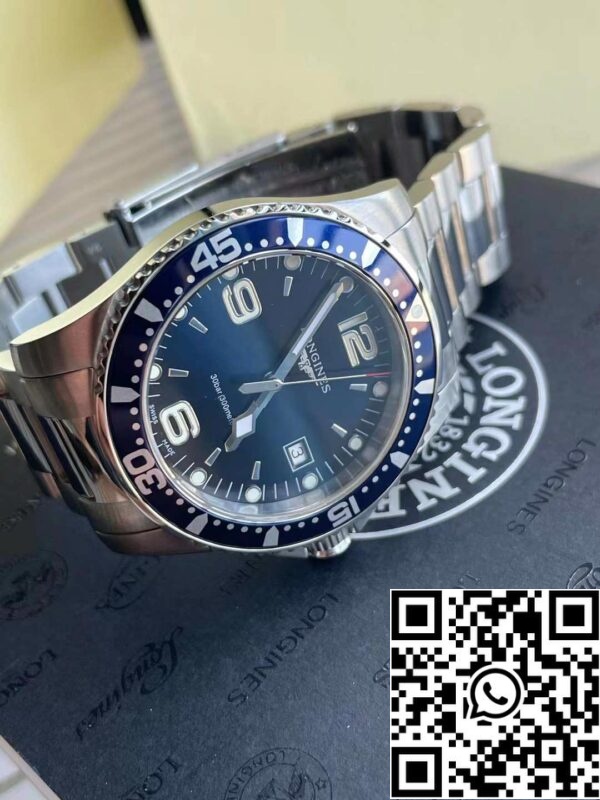 Longines HydroConquest L3 740 4 96 6 Best 1 1 Edition Swiss Original Movement US Replica Watch 4570 Longines HydroConquest L3.740.4.96.6 Best 1:1 Edition- Swiss Original Movement