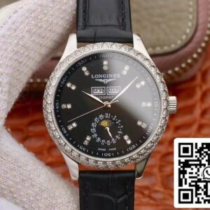 Longines Master Collection L2.503.0.83.3 TW Factory 1:1 Best Edition Swiss ETA600 Black Leather Strap
