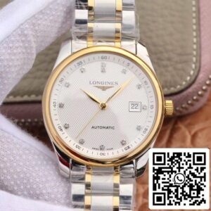 Longines Master Collection L2.793.5.97.7 1:1 Best Edition V9 factory yellow gold bezel Swiss Cal.L888