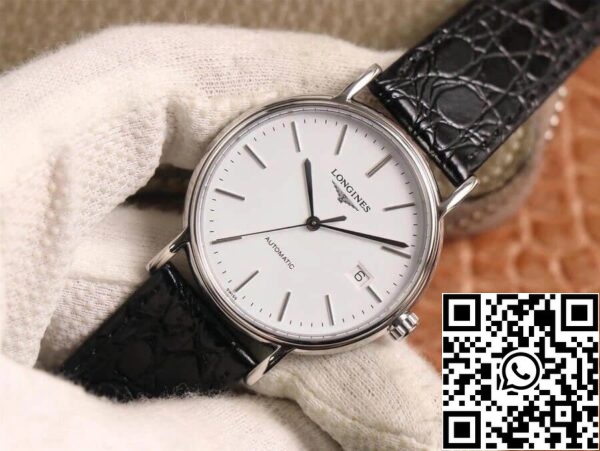 Longines Presence L4 790 4 12 2 1 1 Migliore edizione KY fabbrica Quadrante Bianco US Replica Orologio 7667 Longines Presence L4.790.4.12.2 1:1 Migliore edizione KY fabbrica Quadrante Bianco