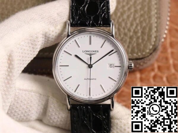 Longines Presence L4 790 4 12 2 1 1 Best Edition KY factory Quadrante Bianco Replica Orologio 8643 Longines Presence L4.790.4.12.2 1:1 Best Edition KY factory Quadrante Bianco