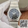 Omega Constellation 123.10.38.21.51.001 1:1 Best Edition VS Factory Mostrador preto
