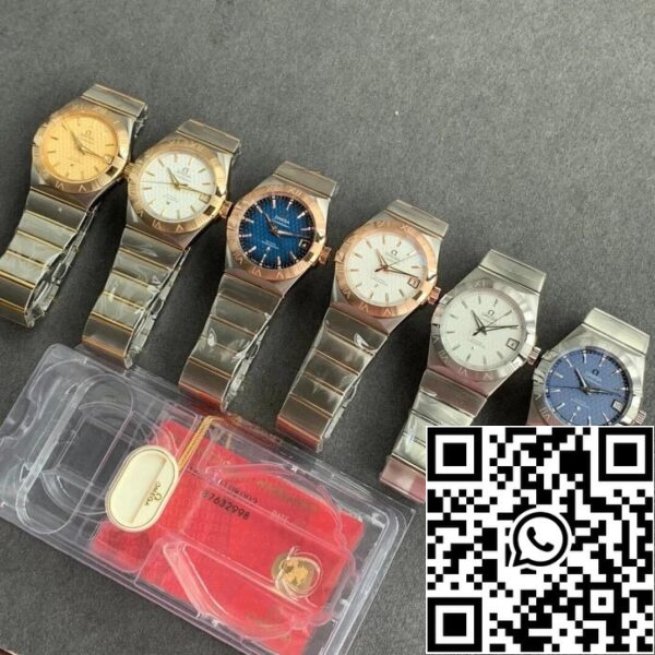 Omega Constellation 123 20 38 21 03 001 1 1 Лучшее издание VS завод синий циферблат США Реплика часы 952 Omega Constellation 123.20.38.21.03.001 1:1 Лучшее издание VS завод синий циферблат