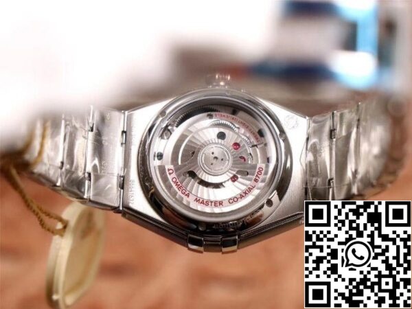 Omega Constellation 131 15 29 20 52 001 1 1 Best Edition 3S Factory V5 Silver Diamond Bezel US Replica Ρολόι 8926 Omega Constellation 131.15.29.20.52.001 1:1 Best Edition 3S Factory V5 Silver Diamond Bezel