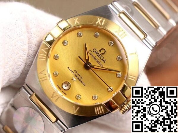 Omega Constellation 131 20 29 20 58 001 1 1 Best Edition 3S Factory V5 Champagne dial svájci US Replica Watch 9884 Omega Constellation 131.20.29.20.20.58.001 1:1 Best Edition 3S Factory V5 Champagne dial svájci