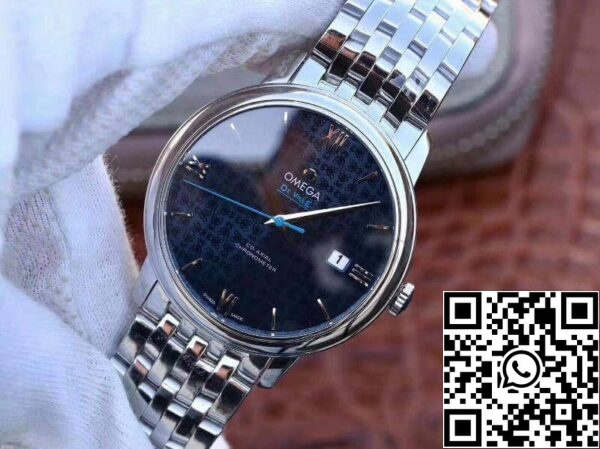 オメガデヴィルプレステージ424 10 40 20 03 003 1:1ベスト版スイスETA2892ブルーテクスチャダイヤルアメリカレプリカ時計3694オメガデヴィルプレステージ424.10.40.20.03.003 1:1ベスト版スイスETA2892ブルーテクスチャダイヤル