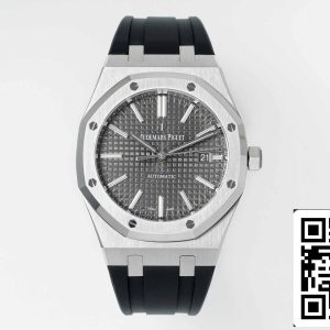 Audemars Piguet Royal Oak 15400OR APS Factory V3 1:1 Mejor Edición 3120 movimiento Esfera gris