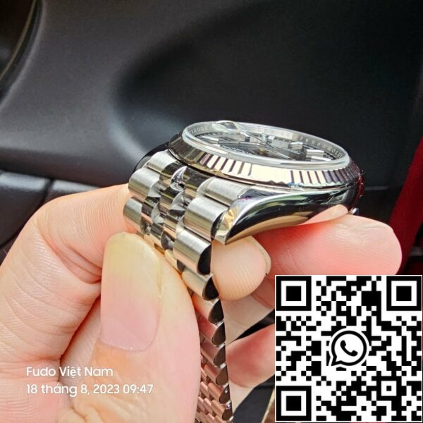 z4617918562313 0a9c15e81f22d0ecb7cbecf6424bb99e Rolex Datejust M126234-0015 36MM с реальными фотографиями Чистый заводской черный циферблат