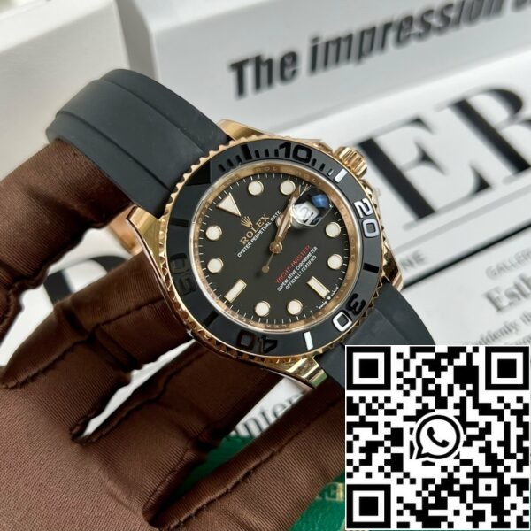 z4620350547913 303e31e8df99ef4baa0e793b19292dab 210537e3 bf86 4804 8728 2714356380f1 Rolex Yacht-Master 40 Rose Gold Мужские часы 126655-0002 18k розовое золото с покрытием