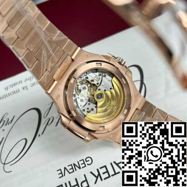 z4620629020438 e9d2f998769507e60db0d4c96d8e4b98 パテックフィリップノーチラス5711/1R-001 -3K工場からのラップ18Kローズゴールド