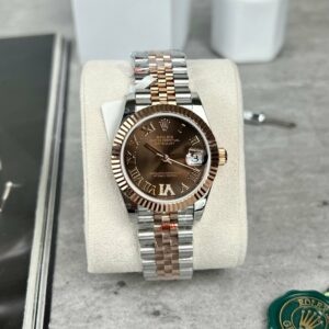 ロレックス デイトジャスト31 M278271-0004 オイスタースティールコーティング 18K ローズゴールド