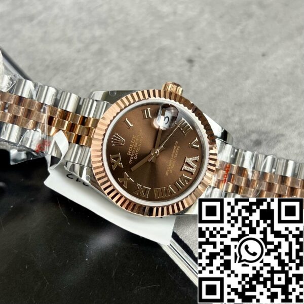 z4631827491898 db1f8caf7dbd59c0b6f243670621f39e a15cbc32 da27 439f b5cb d7c3f17c1a64 Rolex Datejust 31 M278271-0004 Oystersteel coated 18k rose gold