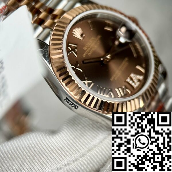 z4631827510092 c8fda9e74c0eb79f33f536aef9b20548 e9385ce3 23bb 44b2 ad49 018066d7f48f Rolex Datejust 31 M278271-0004 Oystersteel coated 18k rose gold