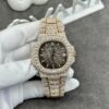 Patek Philippe Nautilus 5711 from 3K Factory and custom Moissanite