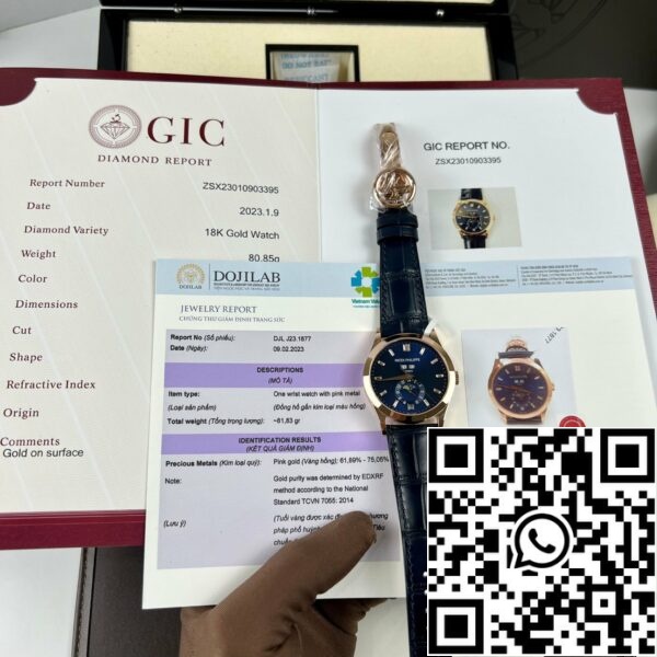 z4645736755454 6473541b7ddb672e0814cc8bf19ef3fe Patek Philippe Complications 5396R-014 с покрытием из розового золота 18к