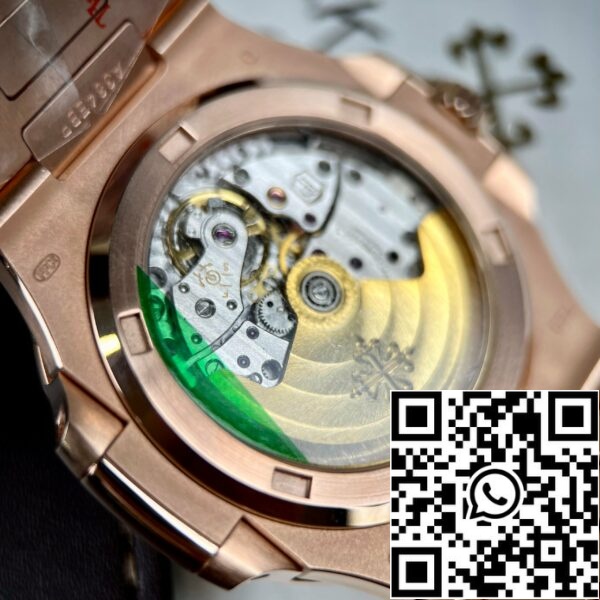 z4660904682069 c69b388aa07bbb9dc97f2e7b9bbc2c36 パテックフィリップノーチラス5711/1R-001 -巻18Kローズゴールドとモアッサナイトバゲット