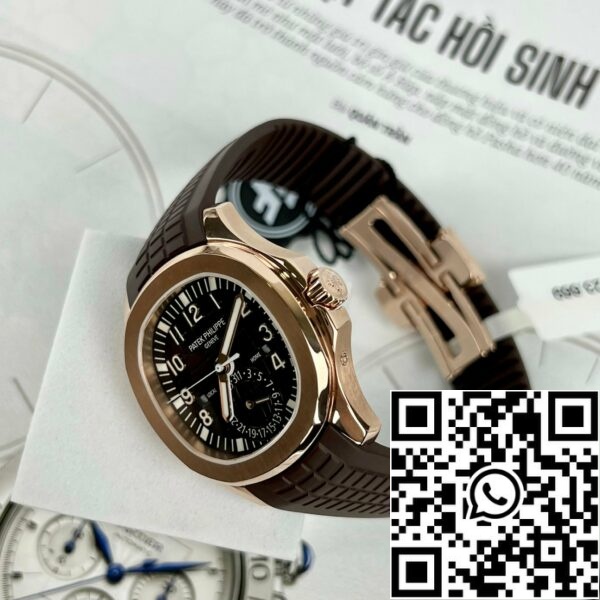 Z4663736840998 DF04A30621A38110A82FA5F95347F15D 파텍 필립 5164R-001 아쿠아넛 40.8mm 18k 로즈 골드 ZF 팩토리 제작