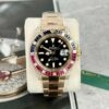 z4731820080670 85f584e26434f2fd2a907a0adda98e14 d2e35467 9566 44da 8518 4b0024fc2a34 ロレックス GMTマスターII 126755 レインボーベゼル ベスト1:1 エディション ルビーストーン 18K巻き
