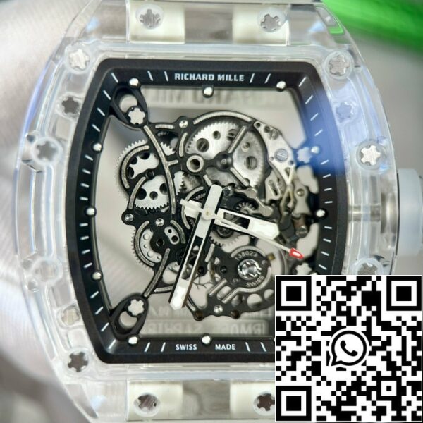 z4792886727593 afb9ac2b82e7e3bb21ec4a2dfb452c37 Richard Mille RM055 1:1 Best Edition RM Factory Cassa in zaffiro