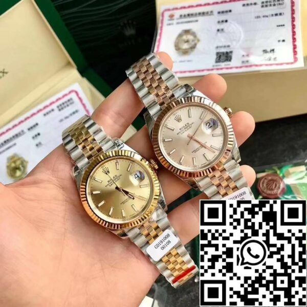 Z4811329256082 1E14405ED2AADE8D69BF5F490E0E0532 CFBA7758 A999 4F78 BC84 F758A5D37F77 롤렉스 데이트저스트 M126233-0015 오이스터스틸 41mm 스위스 오리지널 무브먼트