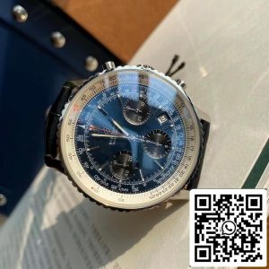 Breitling Navitimer 1 B01 Chronograaf 46 Blauw Wijzerplaat Herenhorloge - Zwitsers origineel uurwerk