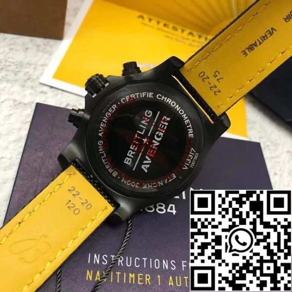 z4825851899270 de0d2cad899eb4db9667b89a85d12e36 ブライトリング アベンジャー クロノグラフ 45 V13375101C1X1- スイスのオリジナルムーブメント ベスト1:1エディション