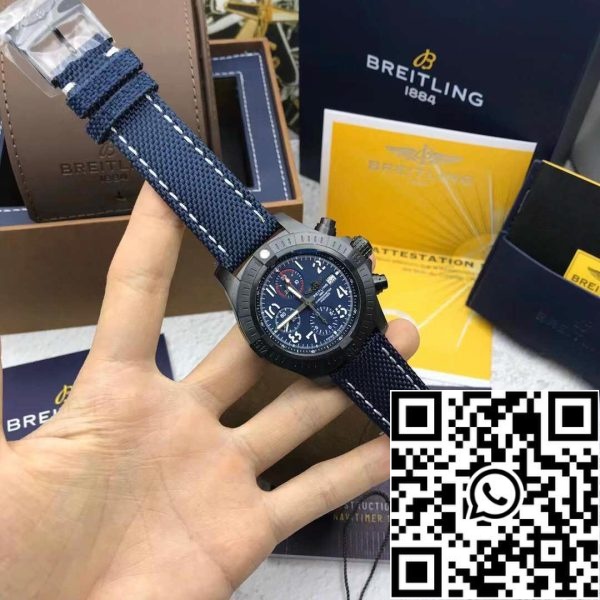 z4825852263813 3c798e8fb4ee2fc0d541bfd340a15e1fブライトリングアベンジャークロノグラフ45V13375101C1X1-スイスオリジナルムーブメントベスト1:1エディション