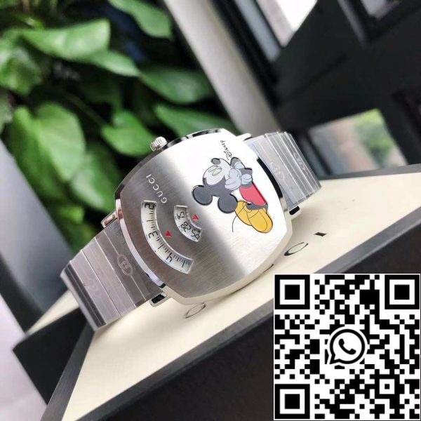 z4825858650906 12d3950c502aa86d94138c9f4d3184 Gucci Disney x Grip часы 38 мм Лучший 1:1 издание - швейцарский оригинальный механизм