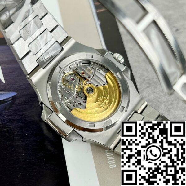 z4837249544600 9a4698ff439c624bbed24c29260a2694 Patek Philippe Nautilus 5711 Best 1:1 Edition PPF Factory Mostrador preto personalizado Diamantes Moissanite