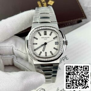 Patek Philippe Nautilus 5711/1A-011 Best 1:1 Edition PPF Factory custom Διαμάντια Moissanite