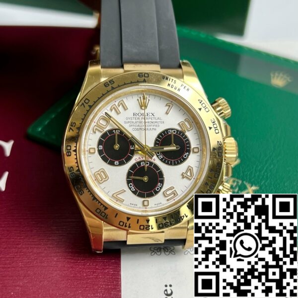 z4844776981047 09d700e586f67862569b978c36d8ea33 Rolex Cosmograph Daytona 116528 1:1 Лучшее издание чистый заводской резиновый ремешок
