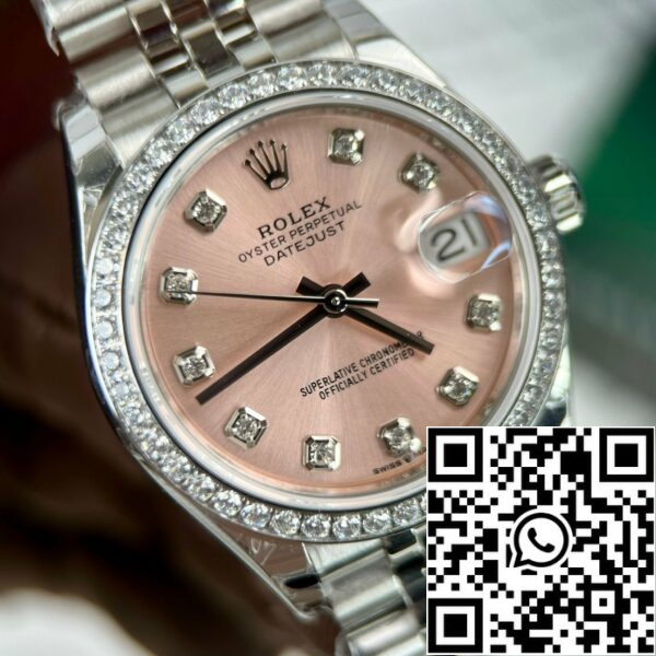 z4847893817929 0ebce43c863d7137b5b9da52abd62040 Rolex Lady-Datejust M279384RBR-0003 Oystersteel 1:1 Best Edition EW Gyár