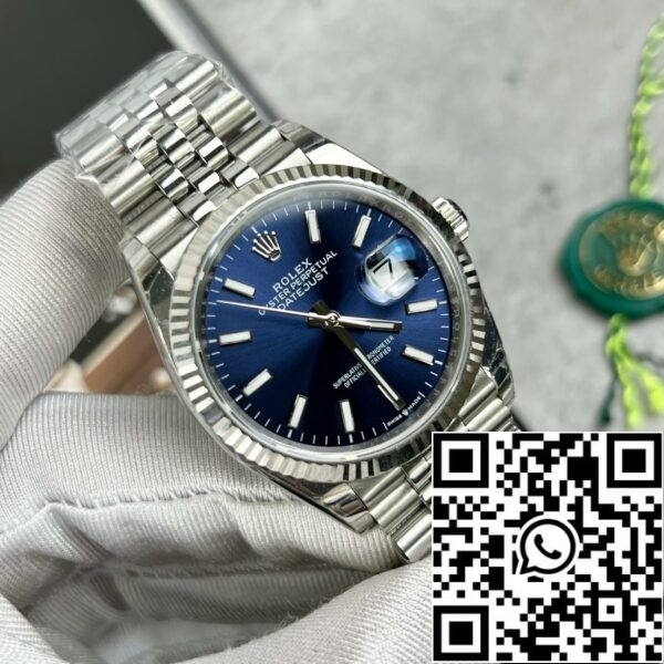 Z4853955762627 6B55348A1C6BACACD09EF44788DD644d 스케일 롤렉스 데이트저스트 M126234-0017 오이스터스틸 1:1 베스트 에디션 EW 팩토리 블루 다이얼