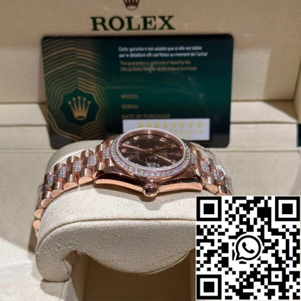 z4992332923174 0775fb32e829522442ae571456f52f35 1 98cd35a4 9a68 4ae4 9c2c fcdd3aa11249 ロレックスデイトジャスト31 278275 18Kローズゴールドとダイヤモンド1:1ベストエディション巻き