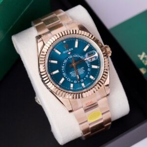 Rolex Sky Dweller M336935-0001 Everose aur V2 Cel mai bun 1: 1 Edition Noob Factory