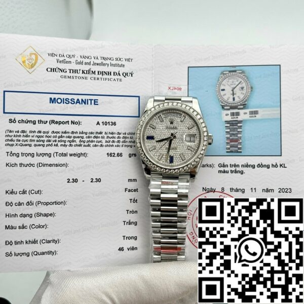Z5277951898349 8508D4E7400E593B2E4B7FFF8479DFF 34베프카8 2067 4CCC 9FC0 79F3C1AE833C 롤렉스 데이 데이트 40 228349RBR 베젤 다이아몬드 다이얼 1:1 베스트 에디션 GM 팩토리 V2 카운터웨이트 버전