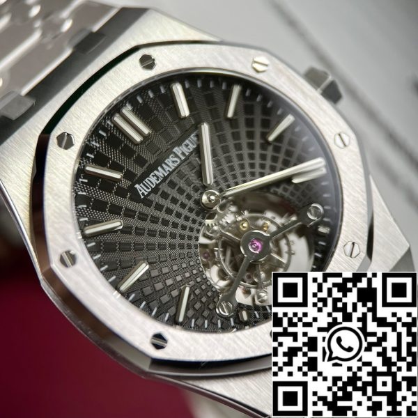 z5300210456327 dff05121e296dacf2dd2c894e8eca81b Audemars Piguet Royal Oak Tourbillon 26510PT.OO.1220PT.01 1:1 Best Edition R8 Factory Quadrante grigio